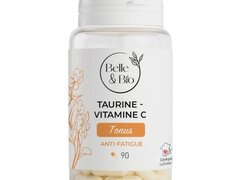 Belle&Bio Taurina + Vitamina C 90 Capsule, Reduce oboseala, creste energia